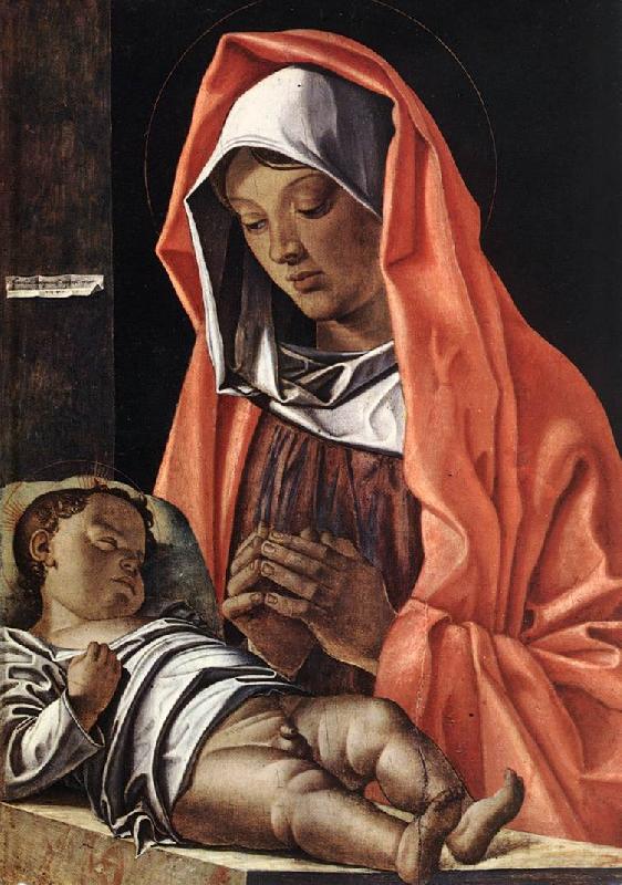 BONSIGNORI, Francesco Virgin with Child fh Sweden oil painting art